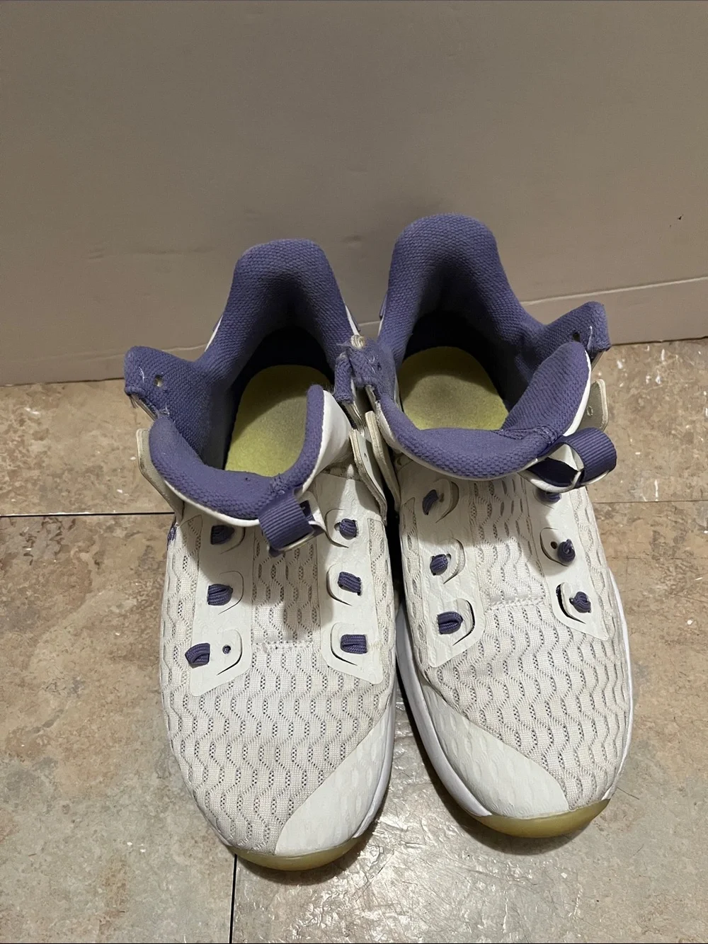 Nike LeBron  Basketball Sneakers with Purple Accents